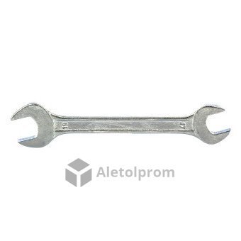 Ключ рожковый Sparta, 17 х 19 мм, хромированный