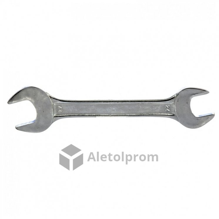 Ключ рожковый Sparta, 24 х 27 мм, хромированный