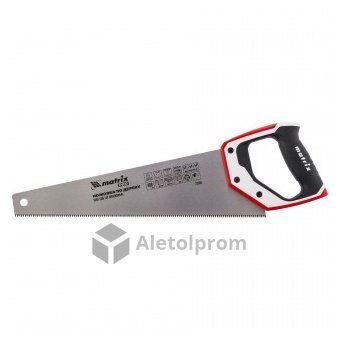 Ножовка по дереву Matrix Pro, 400 мм, каленый зуб 3D, 7-8 TPI, трехкомпонентная рукоятка