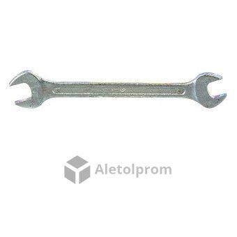 Ключ рожковый КЗСМИ, 13 х 14 мм, оцинкованный