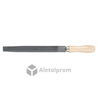 Напильник Сибртех, полукруглый, 150 мм, деревянная ручка