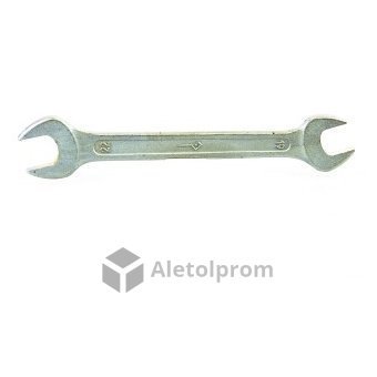 Ключ рожковый КЗСМИ, 19 х 22 мм, оцинкованный