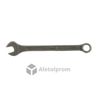 Ключ комбинированный Сибртех, 10 мм, CrV, фосфатированный, ГОСТ 16983
