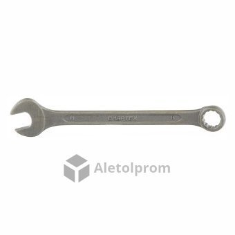 Ключ комбинированный Сибртех, 11 мм, CrV, фосфатированный, ГОСТ 16983