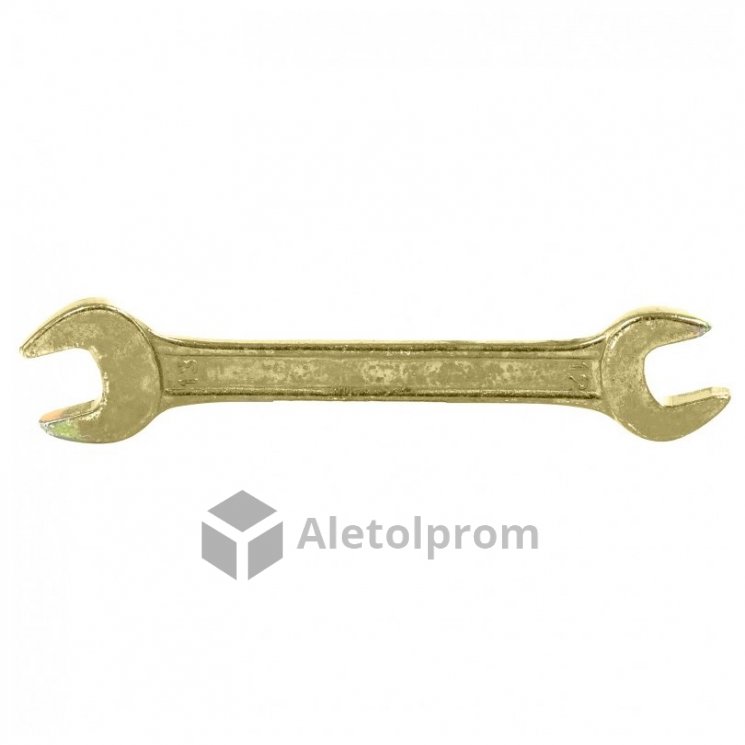 Ключ рожковый Сибртех, 12 х 13 мм, желтый цинк