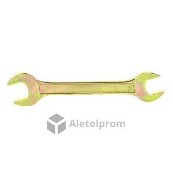 Ключ рожковый Сибртех, 20 х 22 мм, желтый цинк