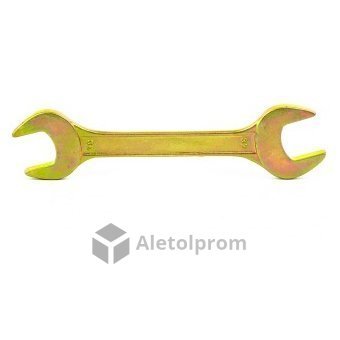 Ключ рожковый Сибртех, 30 х 32 мм, желтый цинк
