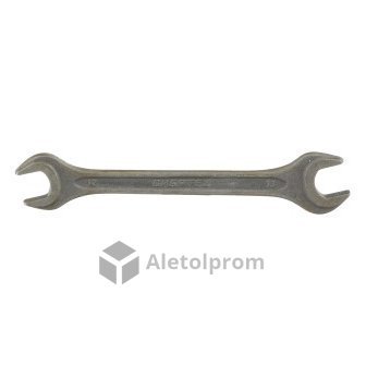 Ключ рожковый Сибртех, 12 х 13 мм, CrV, фосфатированный, ГОСТ 2839